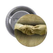 Avec cet anneau, amour vintage romantique de maria badges avec agrafe
