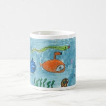 Aventure sous-marine tasse