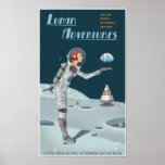 Aventures lunaires poster