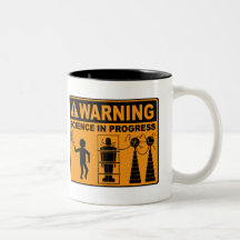 Avertissement ! © en cours de la Science : Tasse d