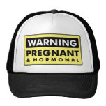 Avertissement : Enceinte et hormonal Casquettes De Camionneur