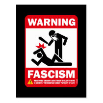 Avertissement : Fascisme cartes postales