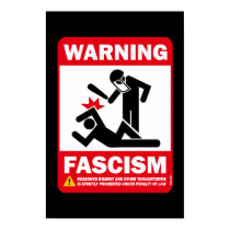 Avertissement : Fascisme posters