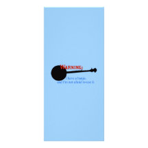 Avertissement : J'ai un banjo…. Carte Double