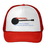 Avertissement : J'ai un banjo… Casquette