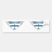 Aviateur Autocollant Pour Voiture