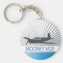 Aviation de Mooney M20 Porte-clés