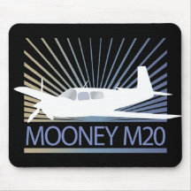 Aviation de Mooney M20 Tapis De Souris