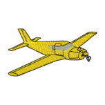 Avion à voilure basse sweatshirt à capuche avec brodé
