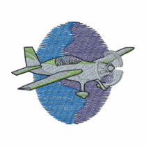 Avion acrobatique aérien polos brodés