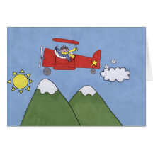 Avion Cartes De Vœux