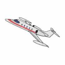 Avion d'affaires polos brodés