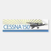 Avion de Cessna 150 Autocollant Pour Voiture