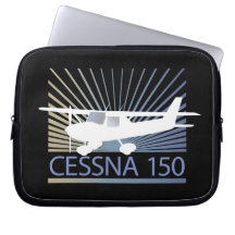 Avion de Cessna 150 Housse Ordinateur Portable
