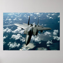 Avion de chasse affiches