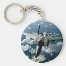 Avion de chasse porte-clé