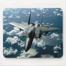 Avion de chasse tapis de souris