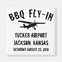Avion de rassemblement de BBQ Aimant Pour Réfrigérateur