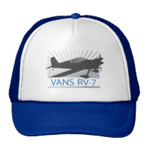 Avion des fourgons RV-7 Casquettes De Camionneur