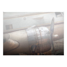 Avion - rugueux autour des bords faire-parts