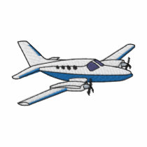 Avion polos brodés