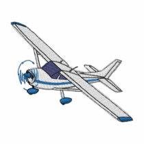 Avion polos brodés