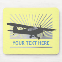 Avions à haute voilure de Taildragger Tapis De Souris