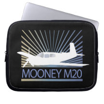 Avions de Mooney M20 Housse Ordinateur