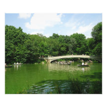 Aviron dans le Central Park Photographie