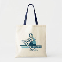 Aviron de l'équipage sac de toile
