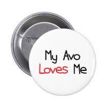 Avo m'aime badges publicitaires