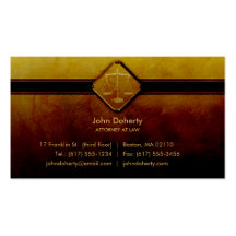 AVOCAT - carte de visite