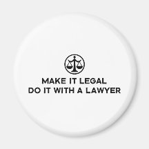 Avocat drôle magnets pour réfrigérateur
