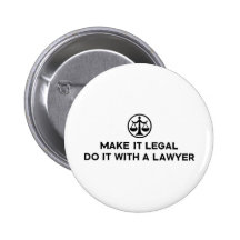 Avocat drôle pin's