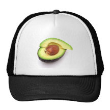 Avocat ouvert coupé en tranches casquette de camionneur