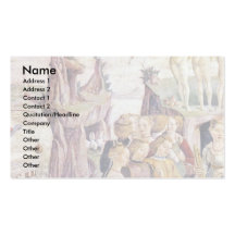 Avril [02] - Triumph du petit groupe de Vénus Carte De Visite