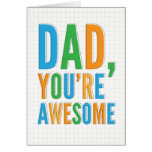 Awesome Father's Day Card cartes