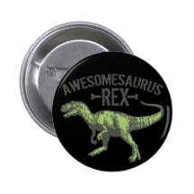 Awesomesaurus Rex Badges