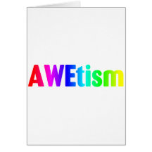 AWEtism Carte De Vœux