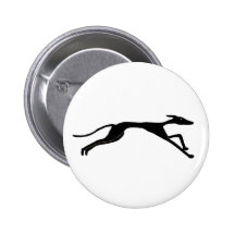AY- conception de course de lévriers Pin's