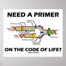 Ayez besoin d'une amorce sur le code de la vie ? ( posters