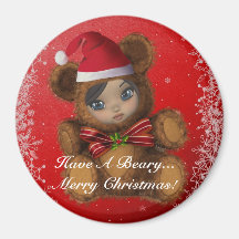 Ayez un aimant de Joyeux Noël de Beary