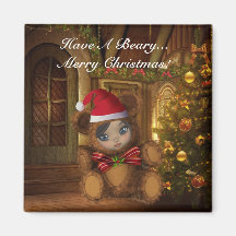 Ayez un aimant de Joyeux Noël de Beary