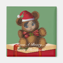 Ayez un aimant de Joyeux Noël de Beary