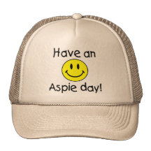 Ayez un jour d'Aspie (le smiley) Casquettes