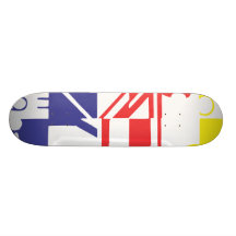 Ayez un tour d'art skateboards