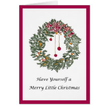 Ayez vous-même un Joyeux Noël Carte De Vœux