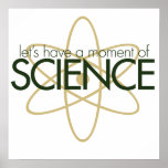 Ayons un moment de la SCIENCE Affiche