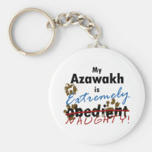 Azawakh extrêmement vilain porte-clef
