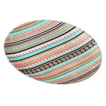 Aztèque à la mode assiettes
